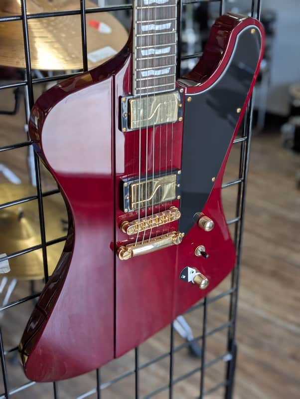 ESP LTD Deluxe Phoenix-1000 See Thru Black Cherry Fishman Fluence – NOS B-Stock