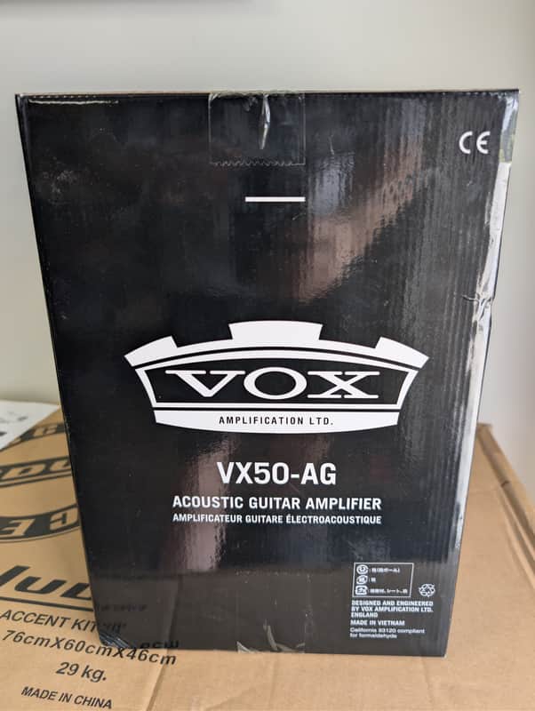 Vox VX50 AG 50-Watt 1x8 Acoustic Guitar Combo – Brown