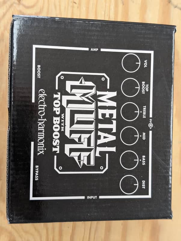 Electro-Harmonix Metal Muff with Top Boost – New Old Stock (NOS)