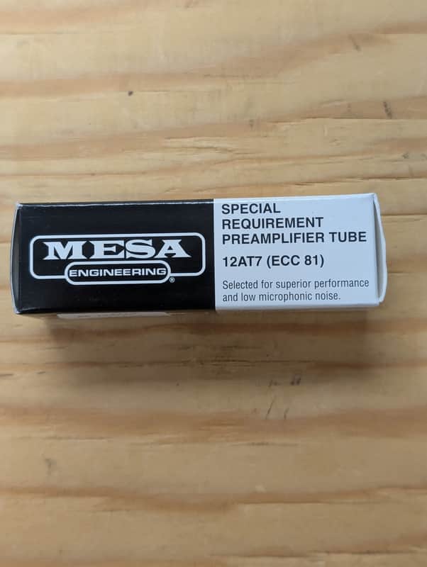Mesa Boogie 12AT7 ECC81 Special Requirement Preamp Tube – New Old Stock (NOS)