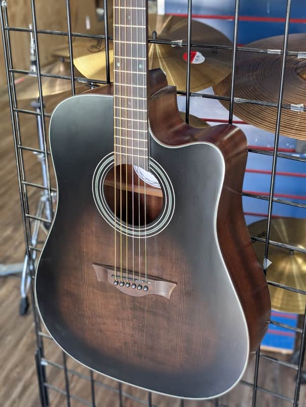 Dean St. Augustine SA DREAD CE VB Acoustic-Electric Guitar Vintage Black Burst
