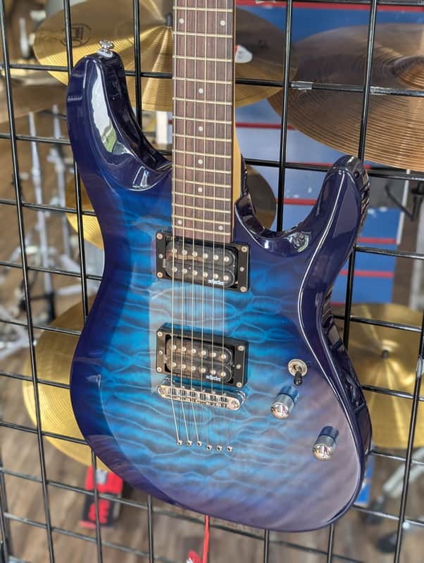 Schecter 2020 C-6 Plus Ocean Blue Burst Electric Guitar – New Old Stock