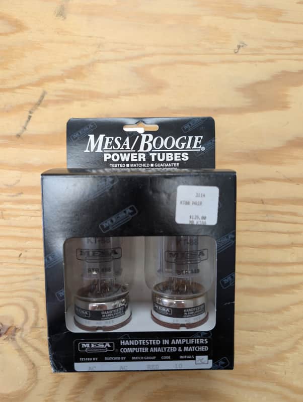 Mesa Boogie KT88 STR 488 Matched Pair Power Tubes – New Old Stock (NOS)