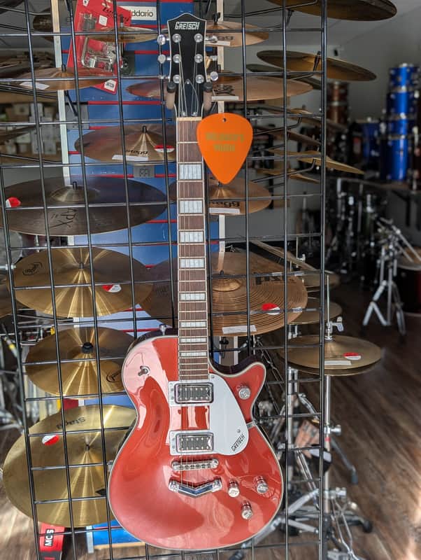 2021 Gretsch G5220 Electromatic Jet BT Single-Cut with V-Stoptail – Firestick Red – NOS