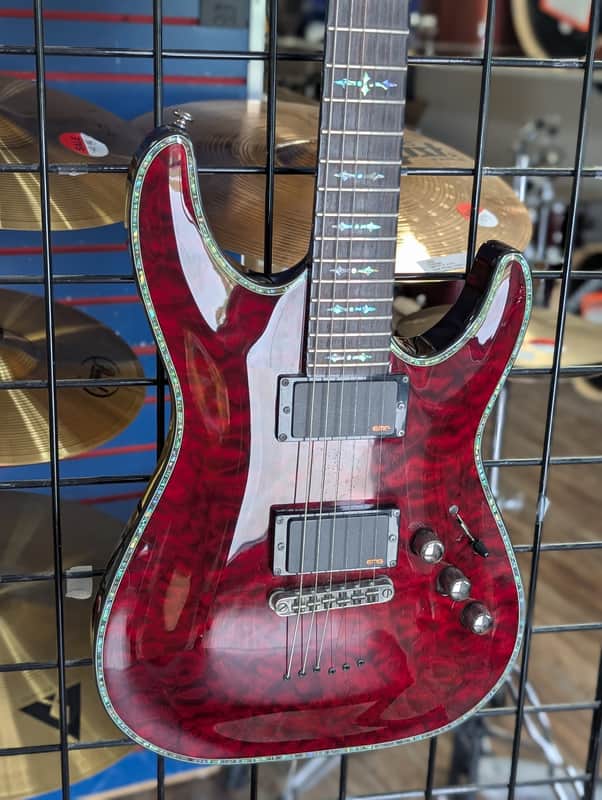 Schecter Hellraiser C-1 Black Cherry EMG Electric Guitar – NOS/B-Stock
