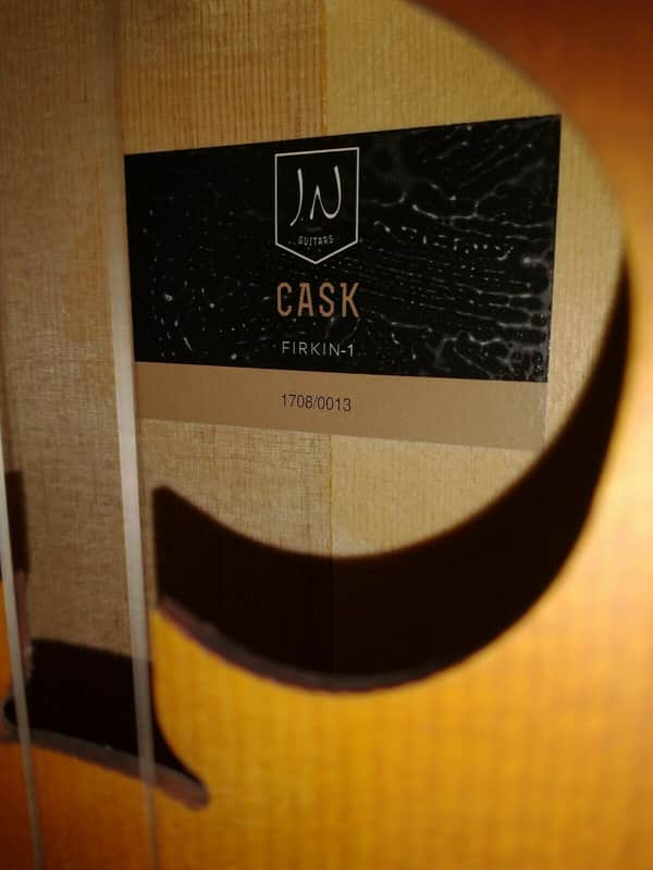 J.N Cask Cigar Box Guitar - Image 4