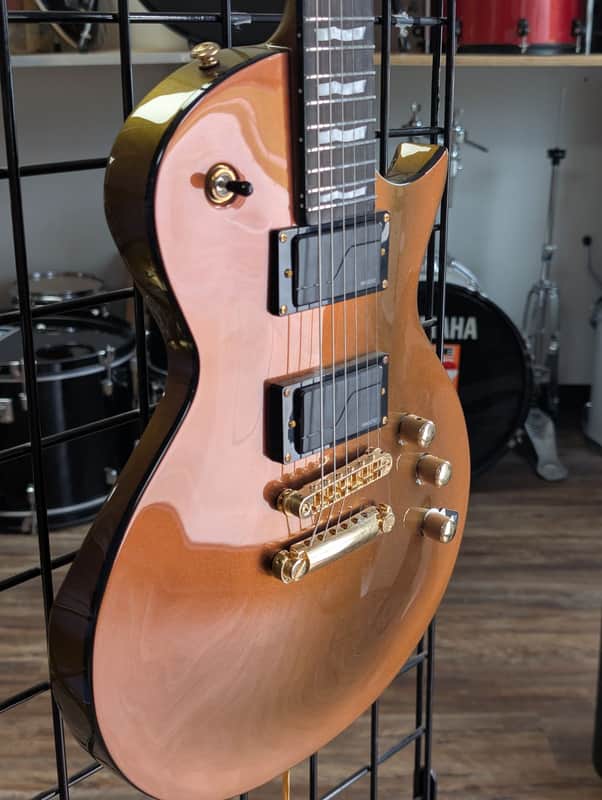 ESP LTD Deluxe EC-1000 Gold Andromeda Fishman Fluence – New Old Stock / Mint