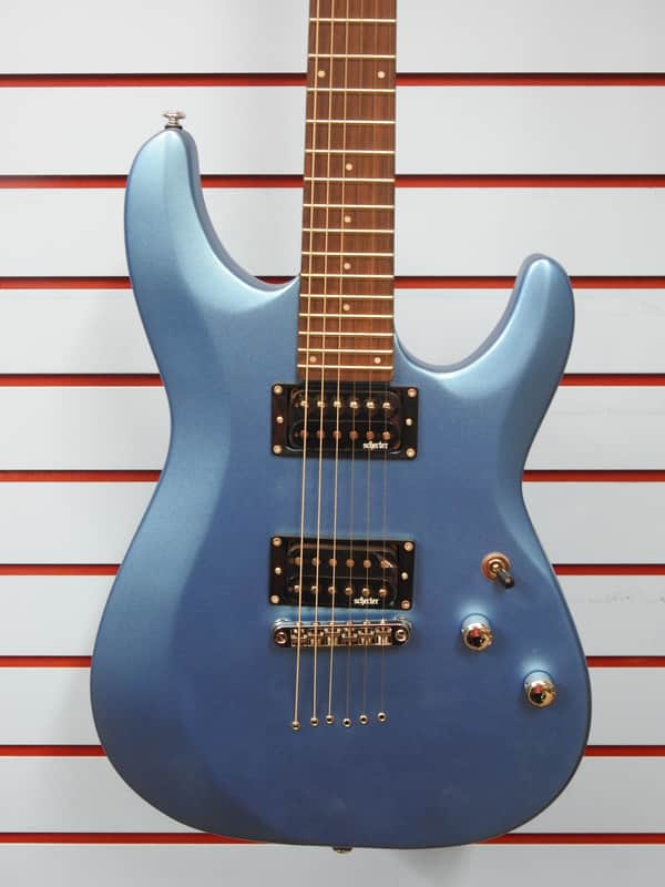 Schecter C-6 Deluxe Satin Metallic Light Blue