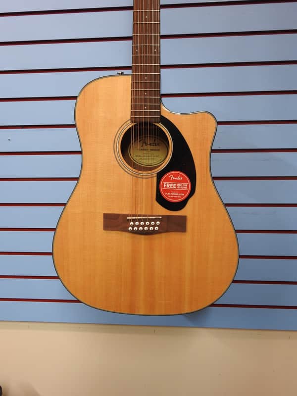 Fender CD-60SCE-12 A/E Natural