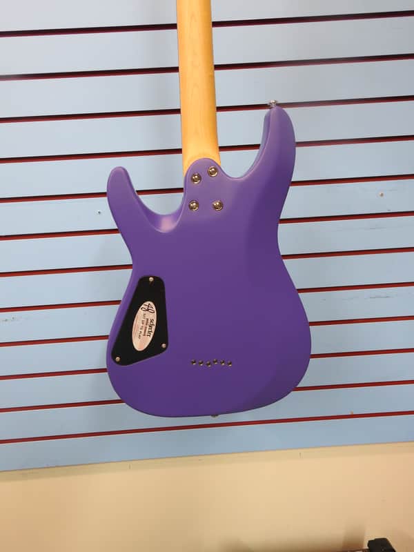 Schecter C-6 Deluxe Satin Purple - Image 4