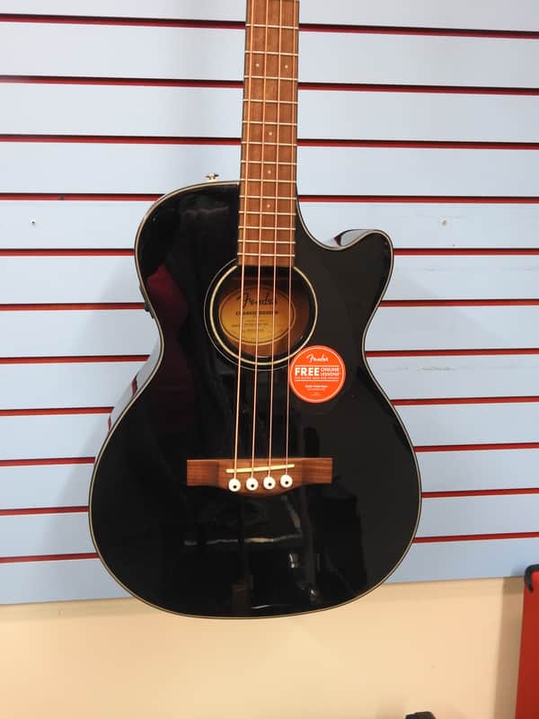 Fender CB-60SCE Acoustic Bass Black