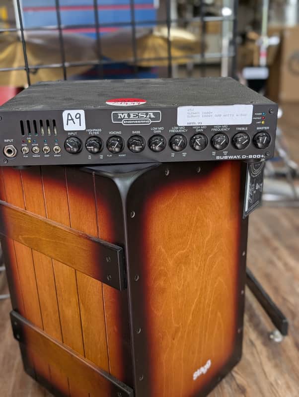 Mesa Boogie Subway D-800+ 800W Bass Amp Head w/ Gig Bag – NOS