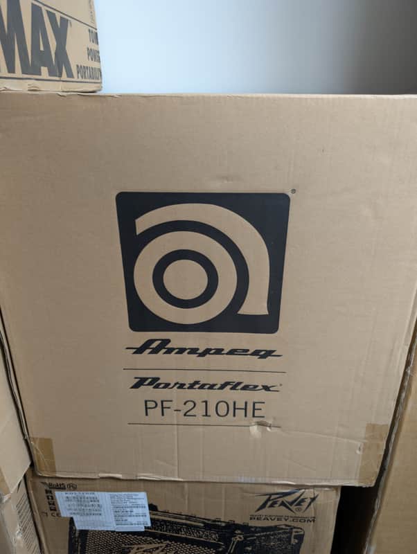 Ampeg PF-210HE Portaflex 2x10 Bass Cabinet 450W NEW OLD STOCK in Box