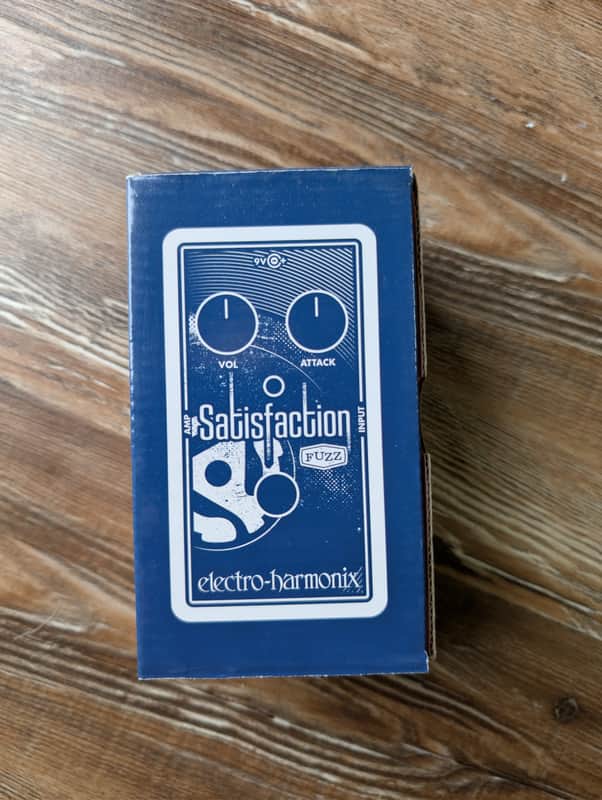 Electro-Harmonix Satisfaction Fuzz Analog Guitar Effects Pedal NEW OLD STOCK