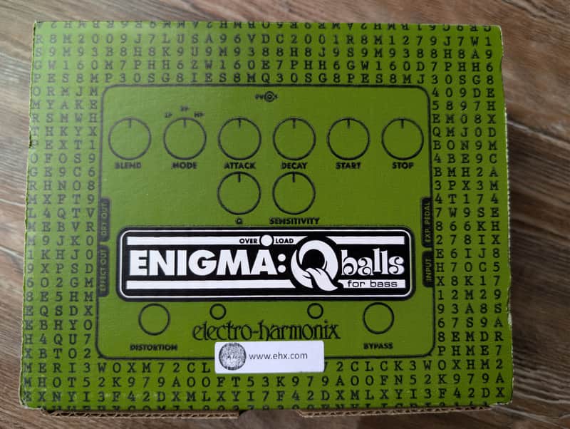 Electro-Harmonix Enigma Qballs Bass Envelope Filter Pedal NEW OLD STOCK