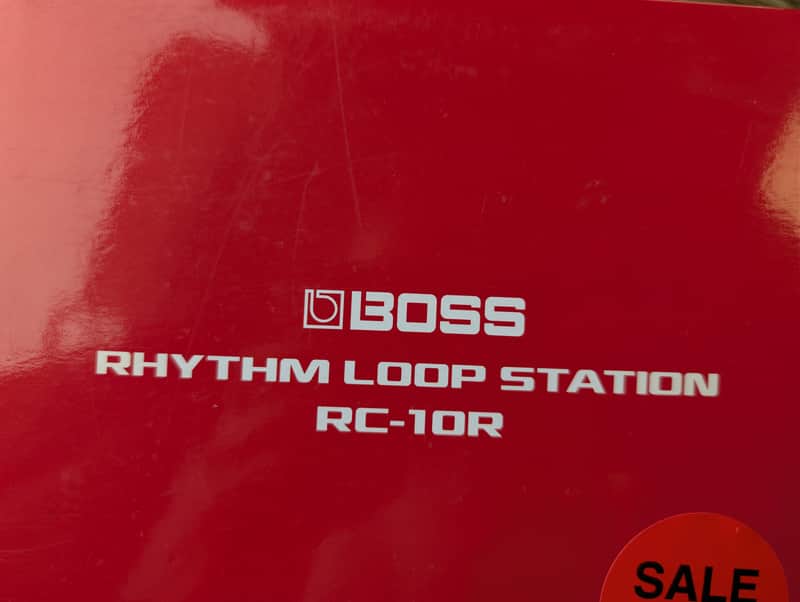 Boss RC-10R Rhythm Loop Station Stereo Looper and Drum Machine NEW IN BOX