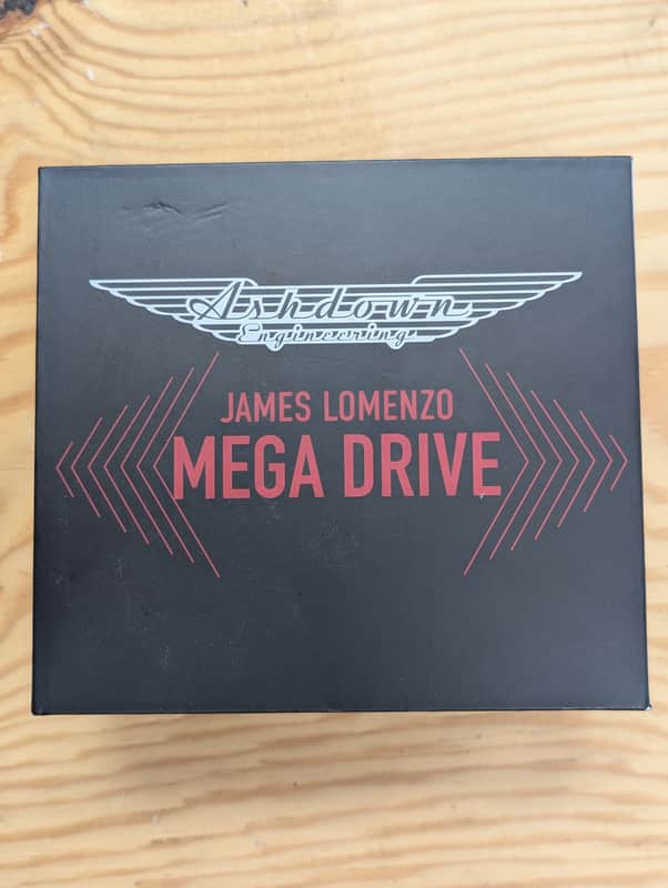 Ashdown James LoMenzo Mega Drive Bass Overdrive Pedal New Old Stock with Box