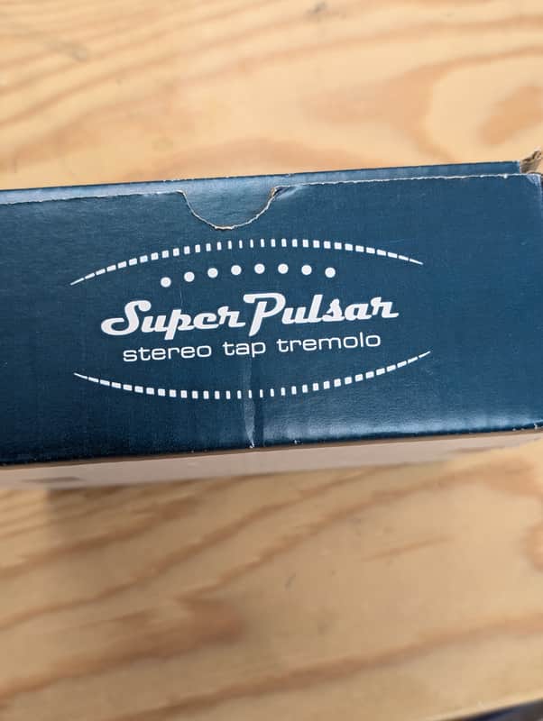 Electro-Harmonix Super Pulsar Stereo Tap Tremolo Pedal NEW OLD STOCK with Box - Image 2
