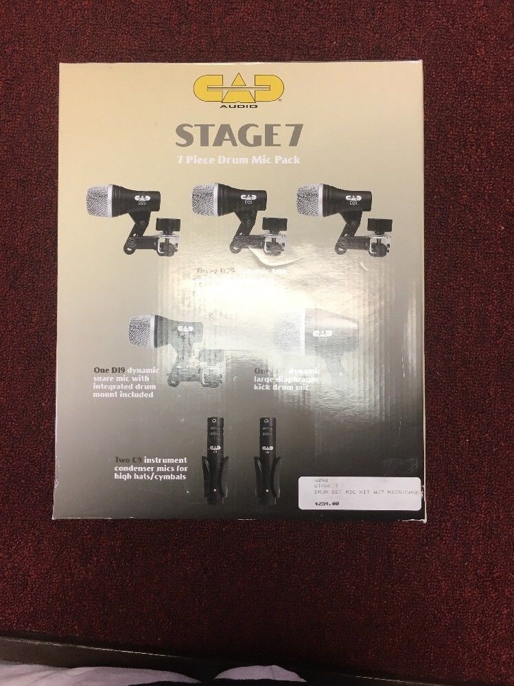 CAD Audio Stage 7 Drum Mic Pack