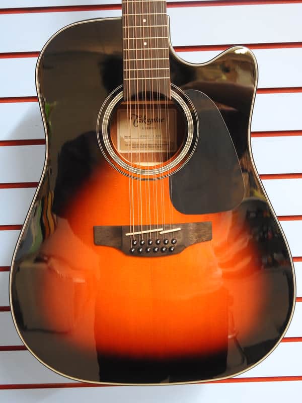 Takamine GD30CE 12 String - Gloss Brown Sunburst