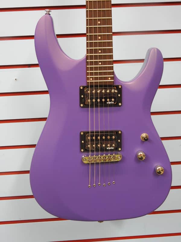 Schecter C-6  Deluxe Satin Purple