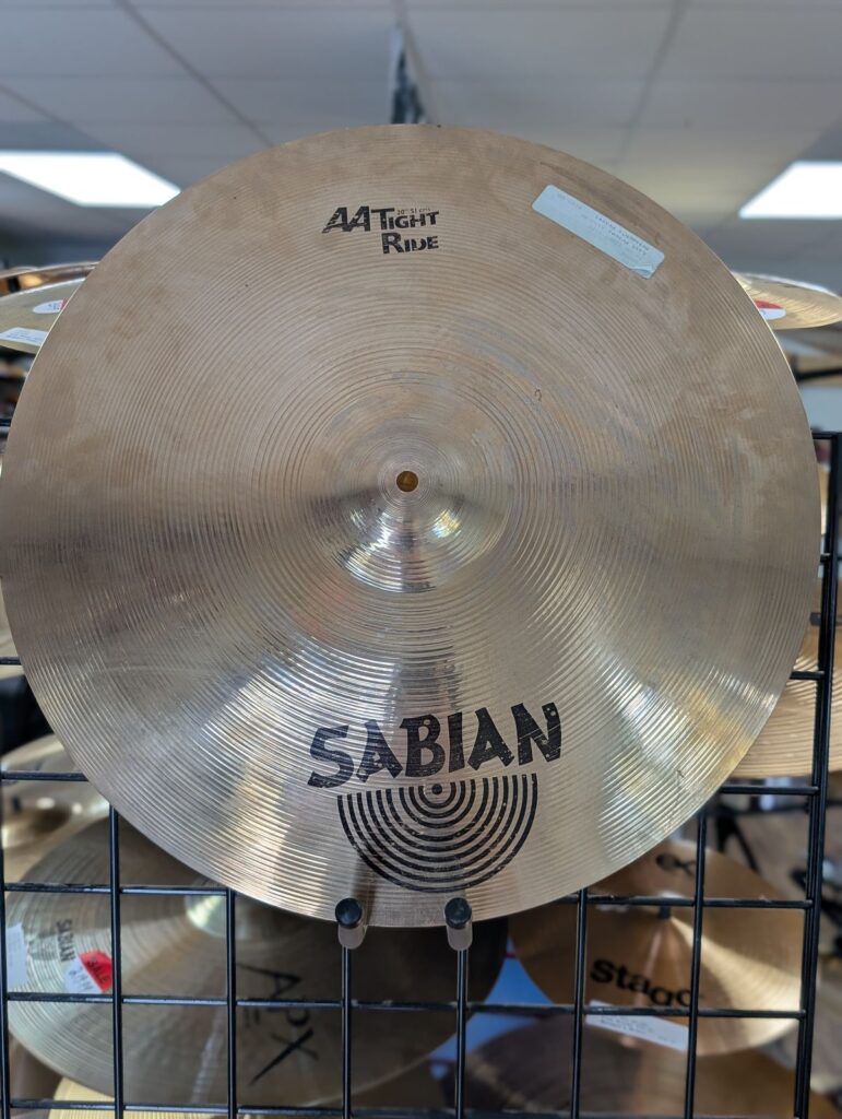 Sabian AA 20” Tight Ride Cymbal – New Old Stock – Display Wear