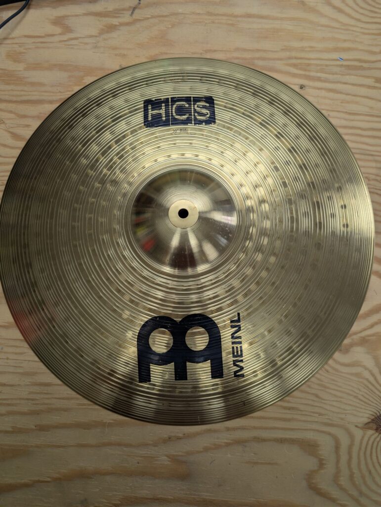Meinl HCS 20” Ride Cymbal HCS20R – New Old Stock – Display Wear