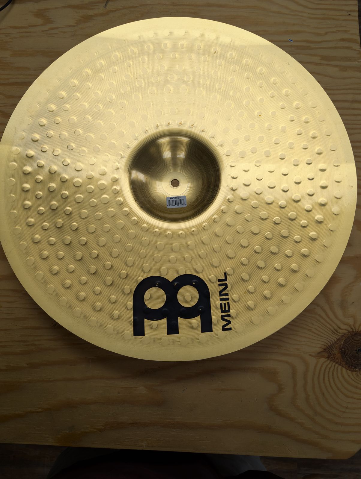 Meinl HCS 20” Ride Cymbal HCS20R – New Old Stock – Display Wear - Image 3