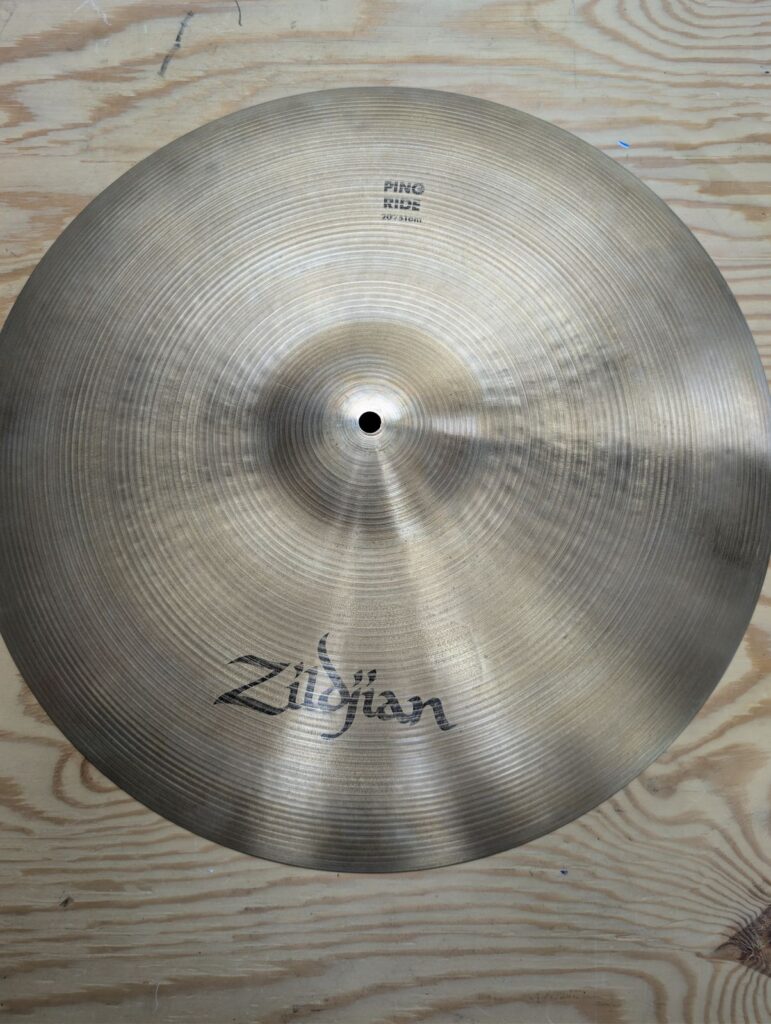 Zildjian A 20” Ping Ride Cymbal – New Old Stock – Display Wear