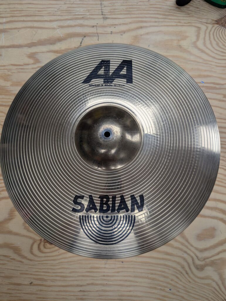 Sabian AA 20” Metal-X Ride Cymbal – New Old Stock / Display Wear