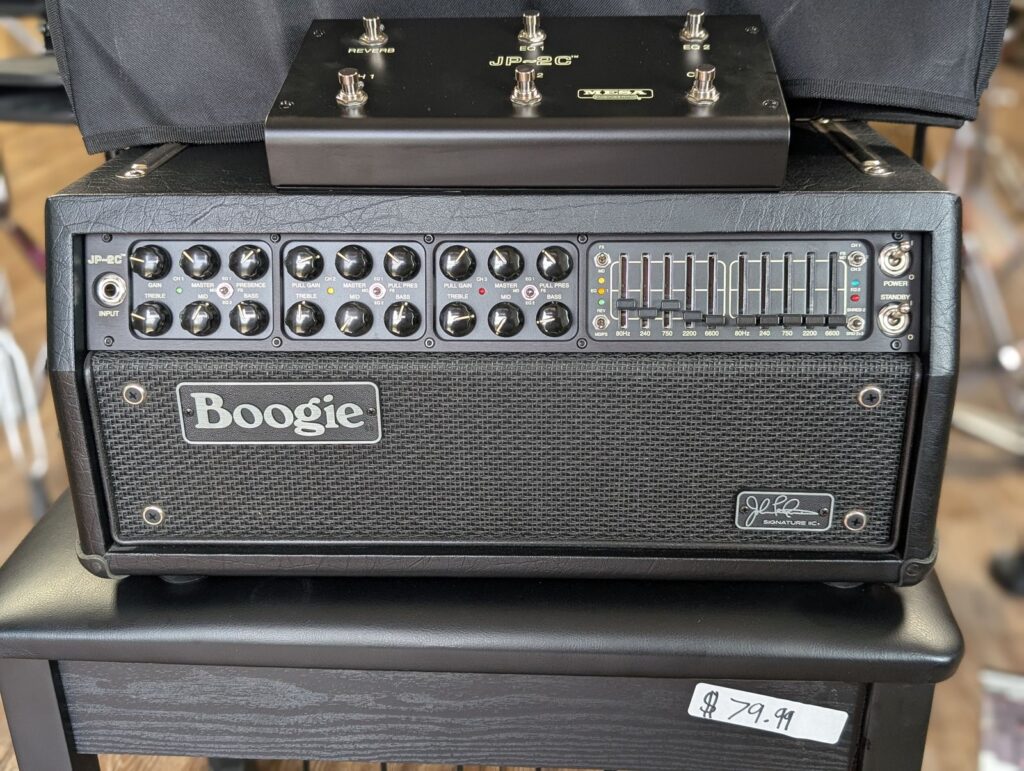 Mesa Boogie JP-2C John Petrucci Signature 100W Head – New Old Stock w/ Footswitch & Cover